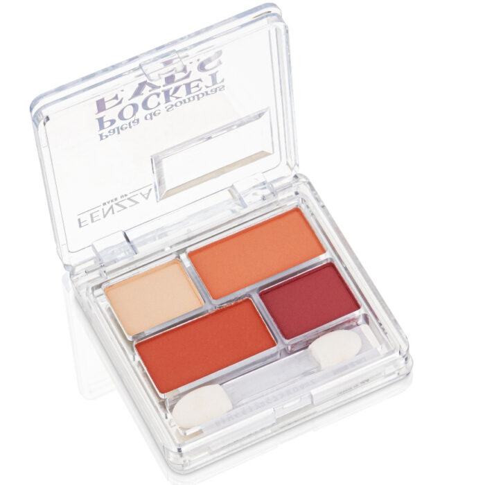 FENZZA Paleta de Sombras Pocket Eyes FZ-MD1016 - Image 2