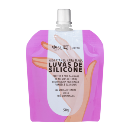 MAX LOVE Hidratante Luvas de Silicone MAX-6999