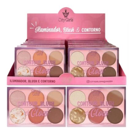 PALETA DE CONTORNO C/12 CITY GIRL