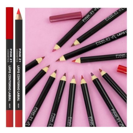 LÁPIS CONTORNO LABIAL C/12 PINK 21