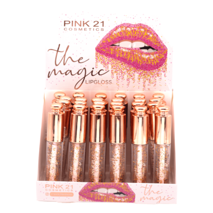 LIP GLOSS GLITTER PINK C/24 PINK 21