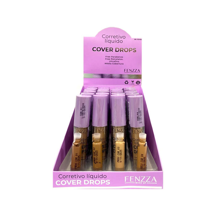 CORRETIVO LIQUIDO COVER DROPS C/24 FENZZA - Image 1