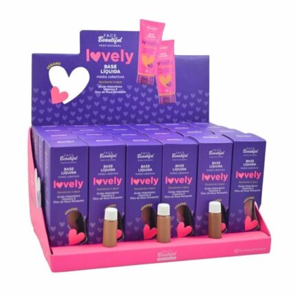 BASE LIQUIDA LOVELY BOX-C C/24 FACE BEAUTIFUL