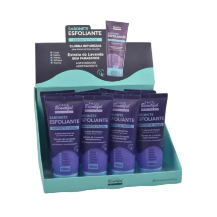 FACE BEAUTIFUL Sabonete Esfoliante Lavanda FB-360