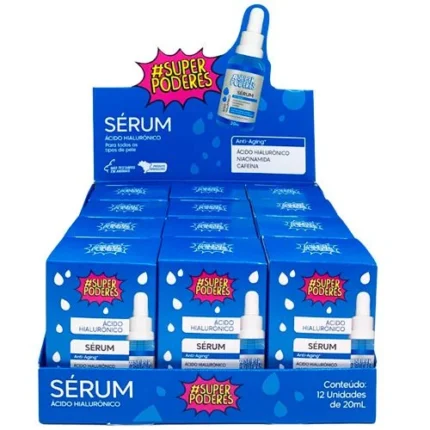 SÉRUM ÁCIDO HIAL. 20ML C/12 SP PODERES