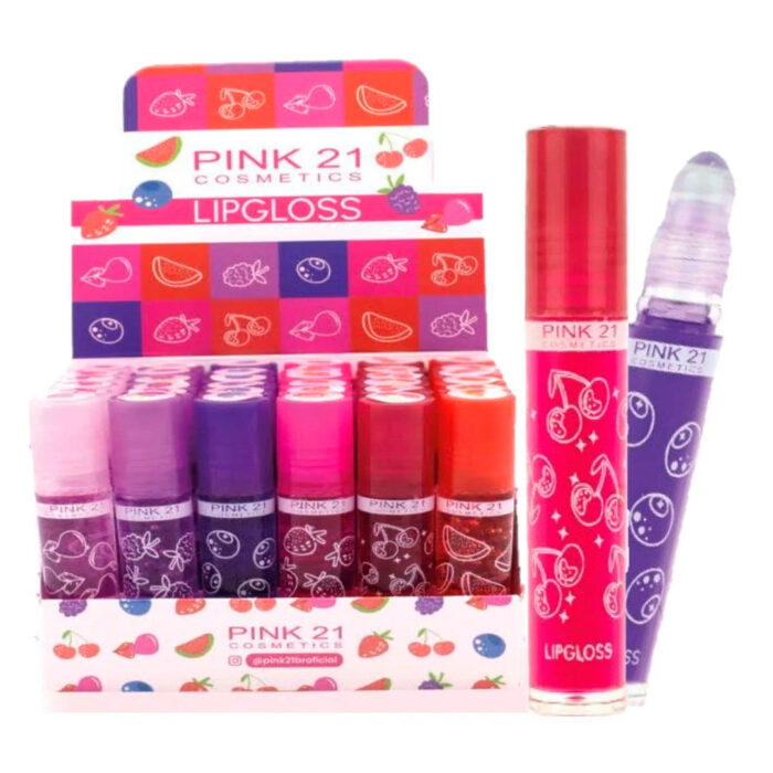 LIP GLOSS FRUITS C/36 PINK 21 - Image 1