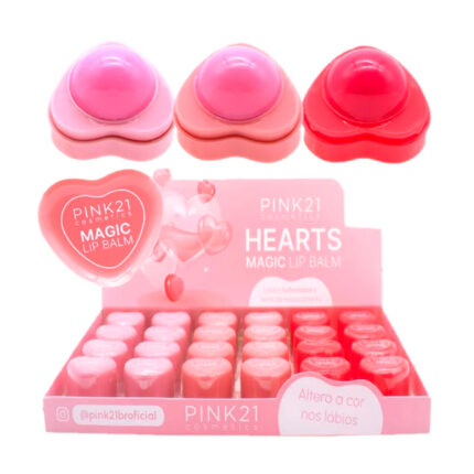 LIP BALM C/24 PINK 21